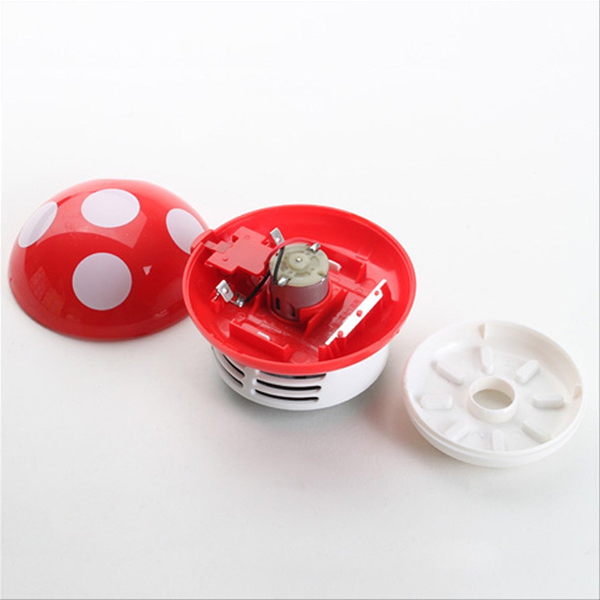 Mini Desktop Vacuum Cleaner For Eraser Dust - AT16 휴대용 미니 데스크탑 진공청소기 버섯
