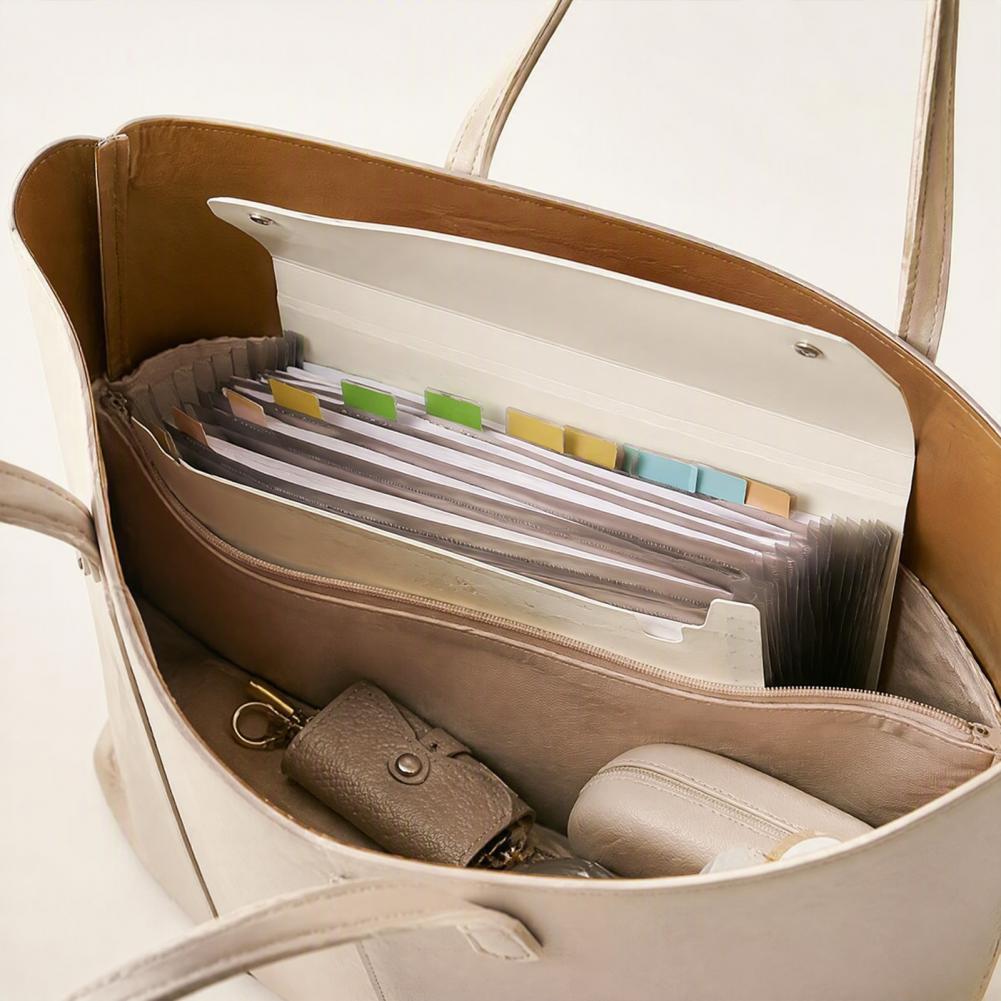 Expandable Accordion File Folder 13 Pockets - 확장형 파일 폴더 13포켓 휴대용 아코디언