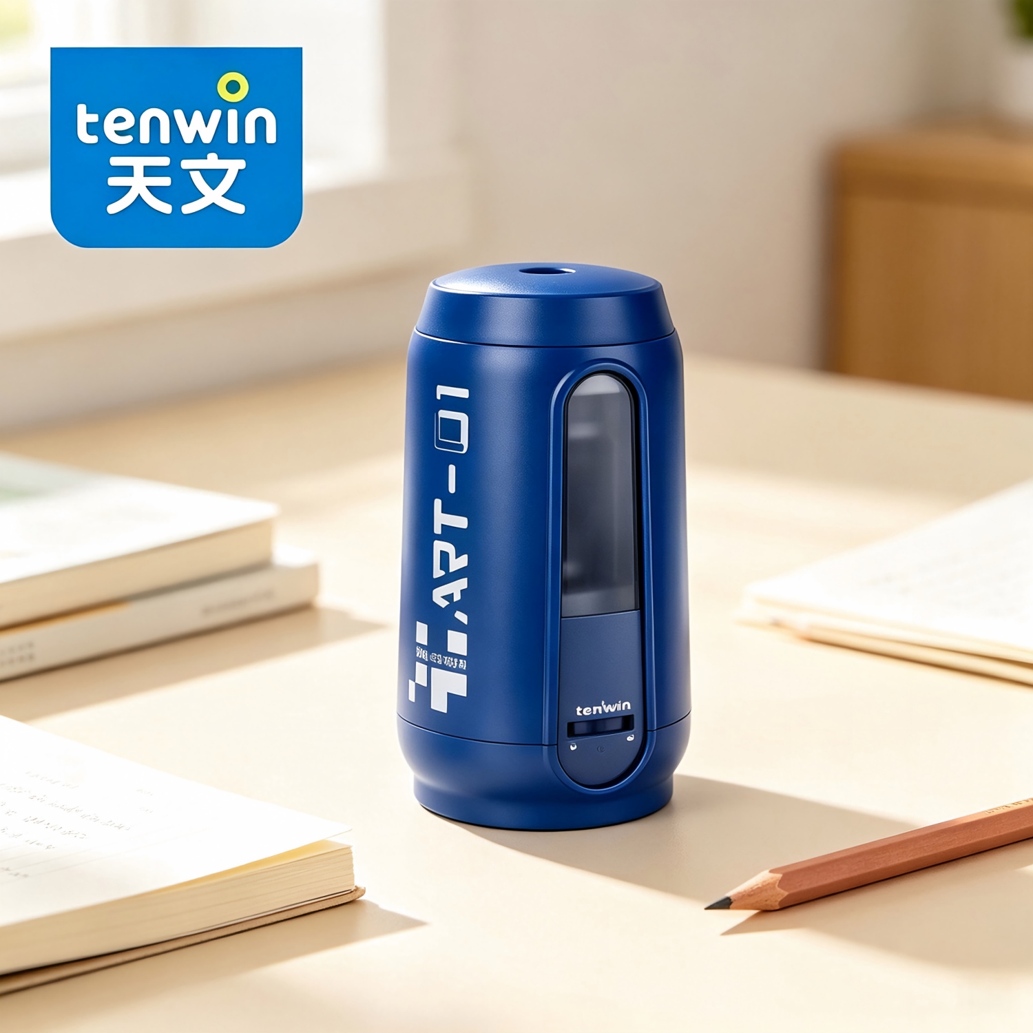 Electric Pencil Sharpener Usb - 텐윈 USB-C 충전식 자동 전동 연필깎이,