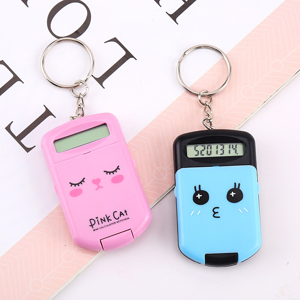 Scientific Calculator For Secondary School - 미니 계산기 키 체인 8 자리