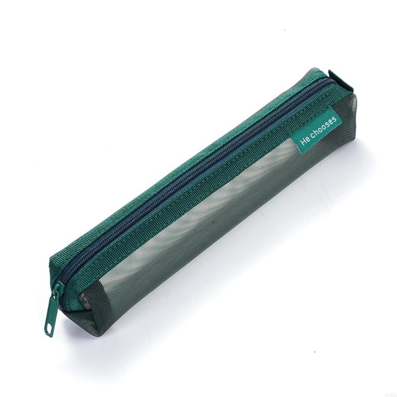 Clear Mesh Pencil Pouch For Exam - CORA 투명 메쉬 연필 케이스 연필