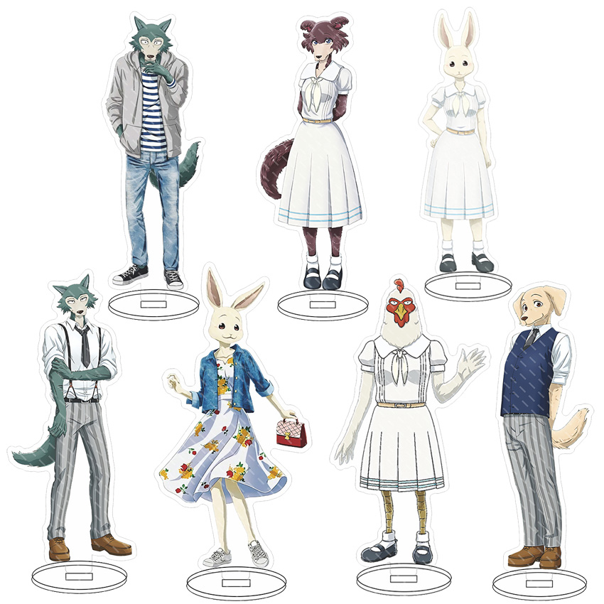 Desk Accessories - 16CM 애니메이션 BEASTARS Legoshi Louis Juno