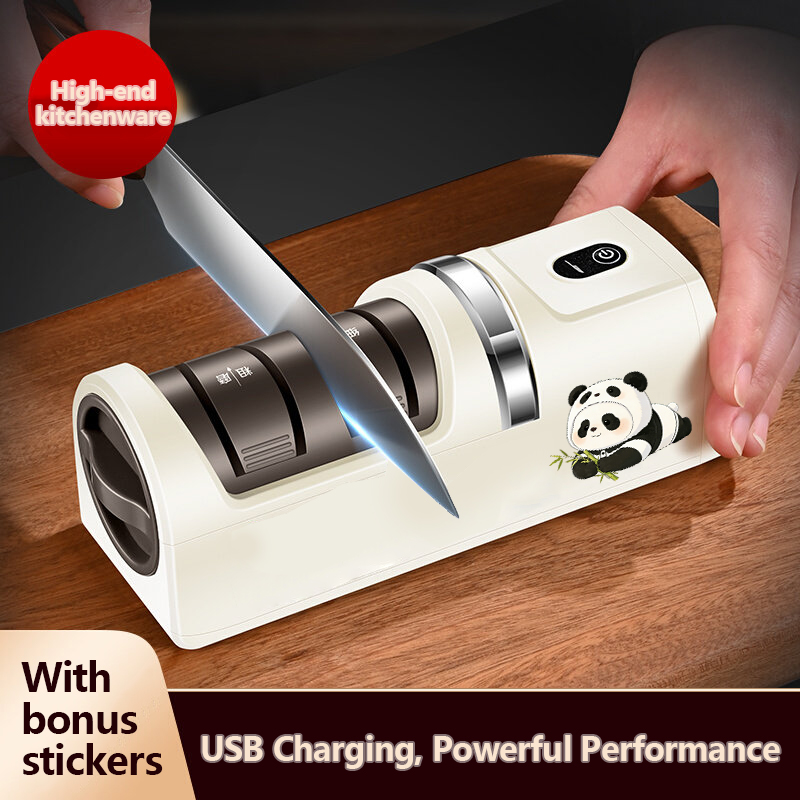 Electric Pencil Sharpener Usb - 3단 속도 조절 전기 칼갈이, USB