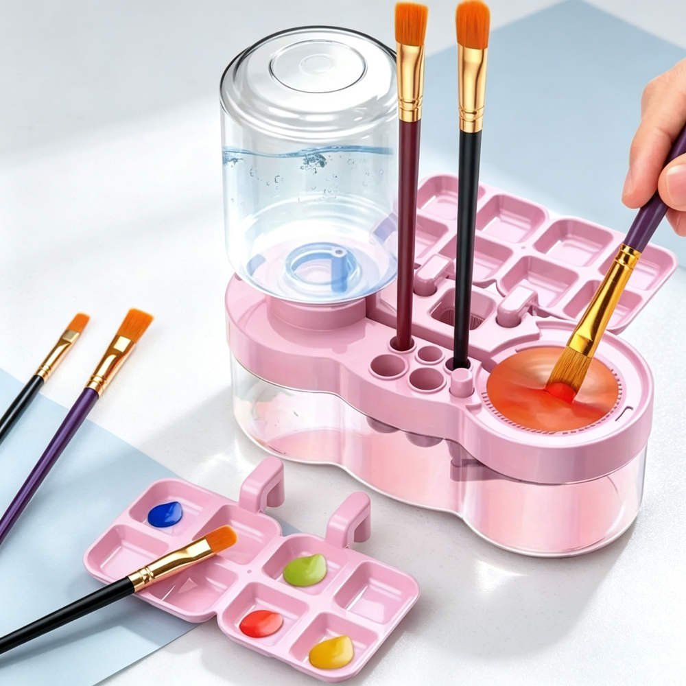 Writing Tools - 페인트 브러시 세척기 다기능 휴대용 아티스트
