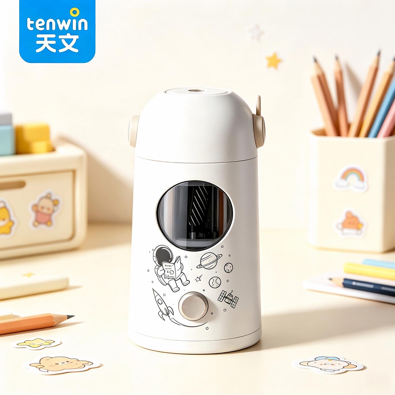 Electric Pencil Sharpener Usb - 자동 작동 텐윈 전기 연필깎이, USB-C