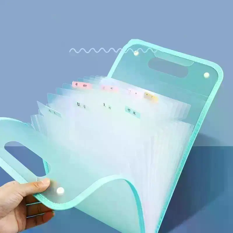 Expandable Accordion File Folder 13 Pockets - 13포켓 확장 파일 폴더 A4 -