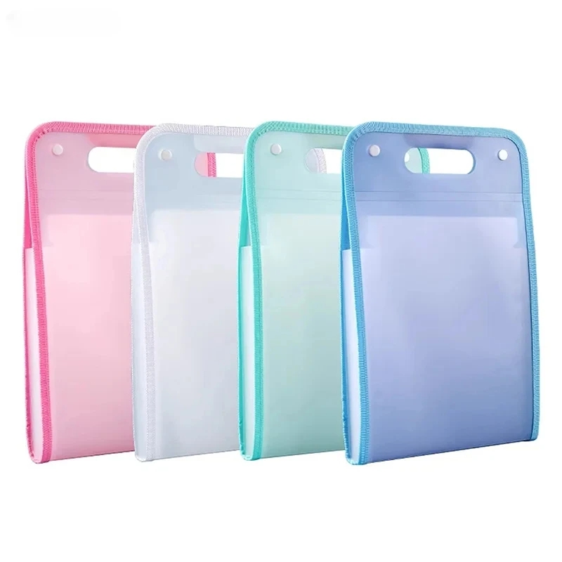 Expandable Accordion File Folder 13 Pockets - 13포켓 A4 아코디언 파일 정리함, 휴대용