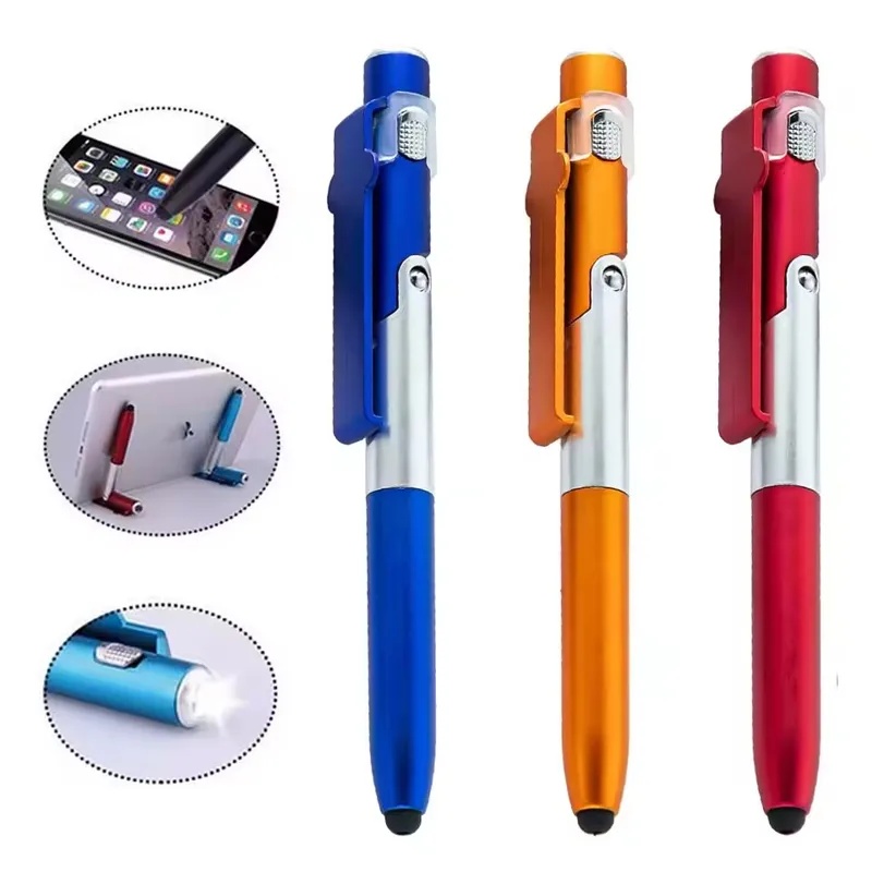 4 in 1 다기능 볼펜 LED 라이트 접이식 휴대폰  - Writing Tools 리뷰 및 가격
