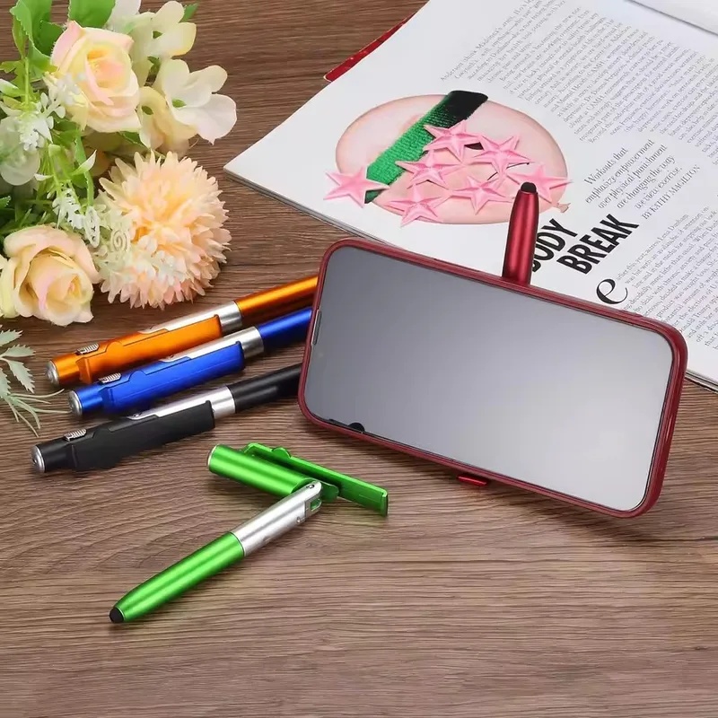 4 in 1 다기능 볼펜 LED 라이트 접이식 휴대폰  - Writing Tools 리뷰 및 가격