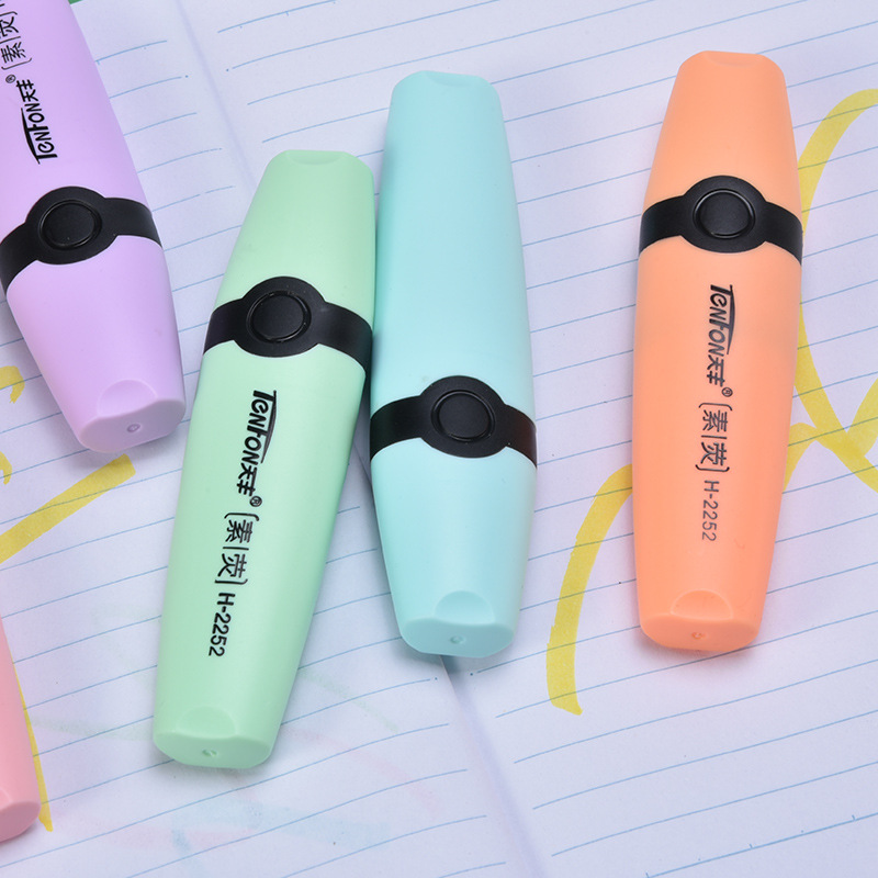 파스텔 플랫 단일 헤드 라이트 컬러 오블리크 드로잉 형 - Pastel Highlighter Set Double Ended 리뷰 및 가격