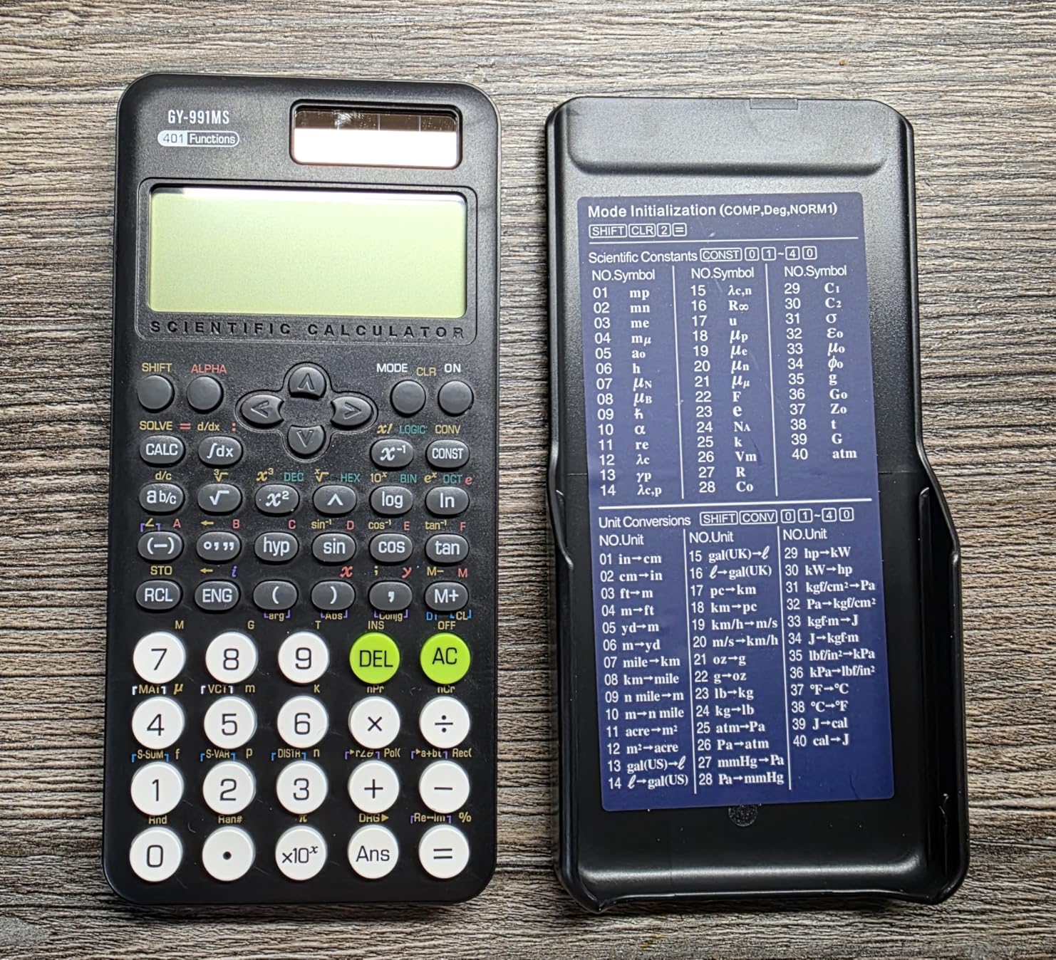 학교용 과학 계산기 991MS 401개 계산 기능 중학 - Scientific Calculator For Secondary School 리뷰 및 가격