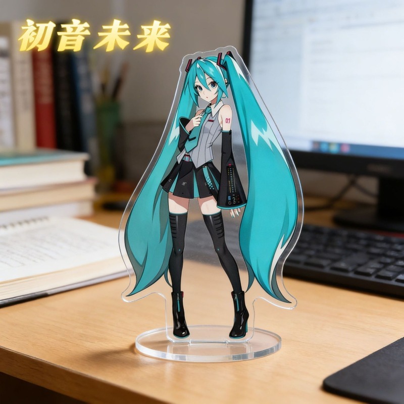 하츠네 미쿠 10cm 아크릴 스탠드 귀여운 애니메이션  - Desk Accessories 리뷰 및 가격