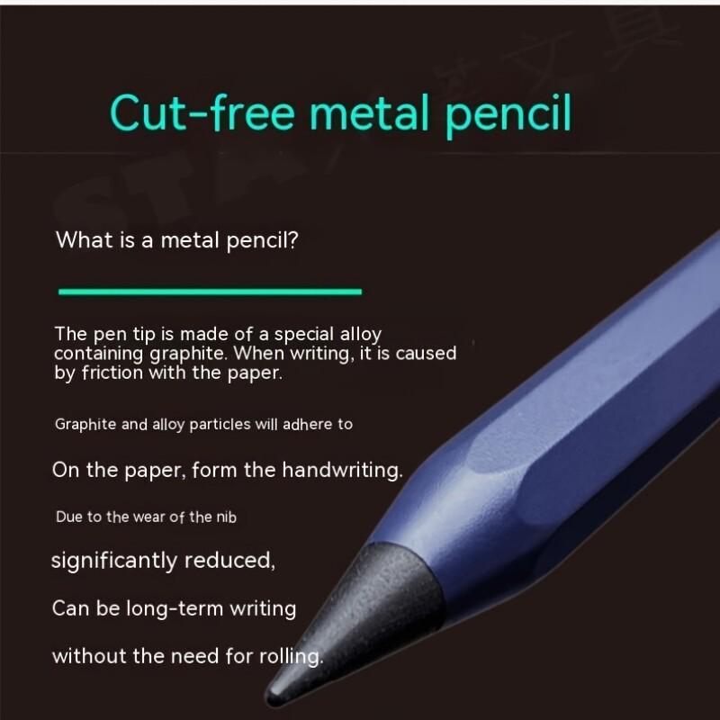 39개/세트 크리에이티브 메탈 펜슬 신기술 무한 필기  - Writing Tools 리뷰 및 가격