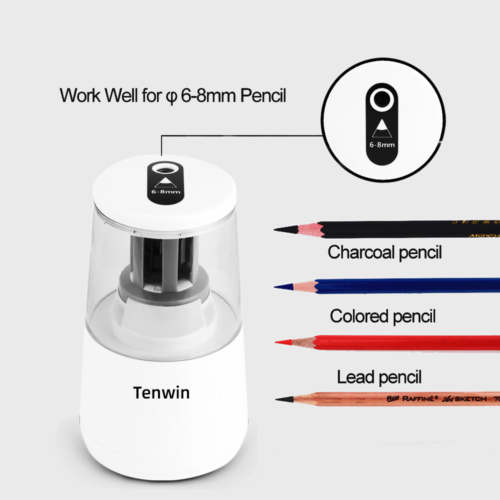 텐윈 문구 자동 전기 연필 깎이, USB 헤비 듀티 기 - Electric Pencil Sharpener Usb 리뷰 및 가격