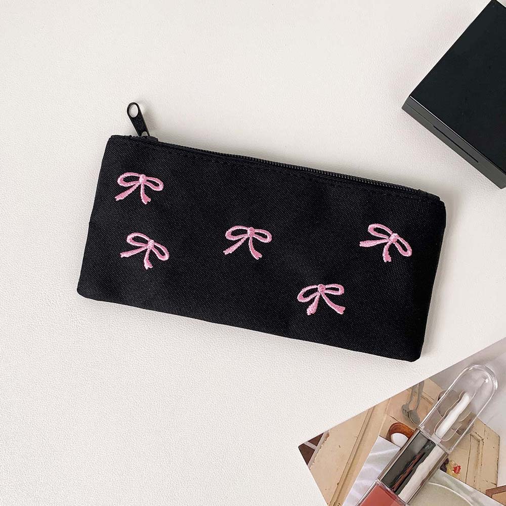 리본 보우 문구 가방 대용량 미학적 한국 스타일 필통  - Aesthetic Large Pencil Case Pouch 리뷰 및 가격