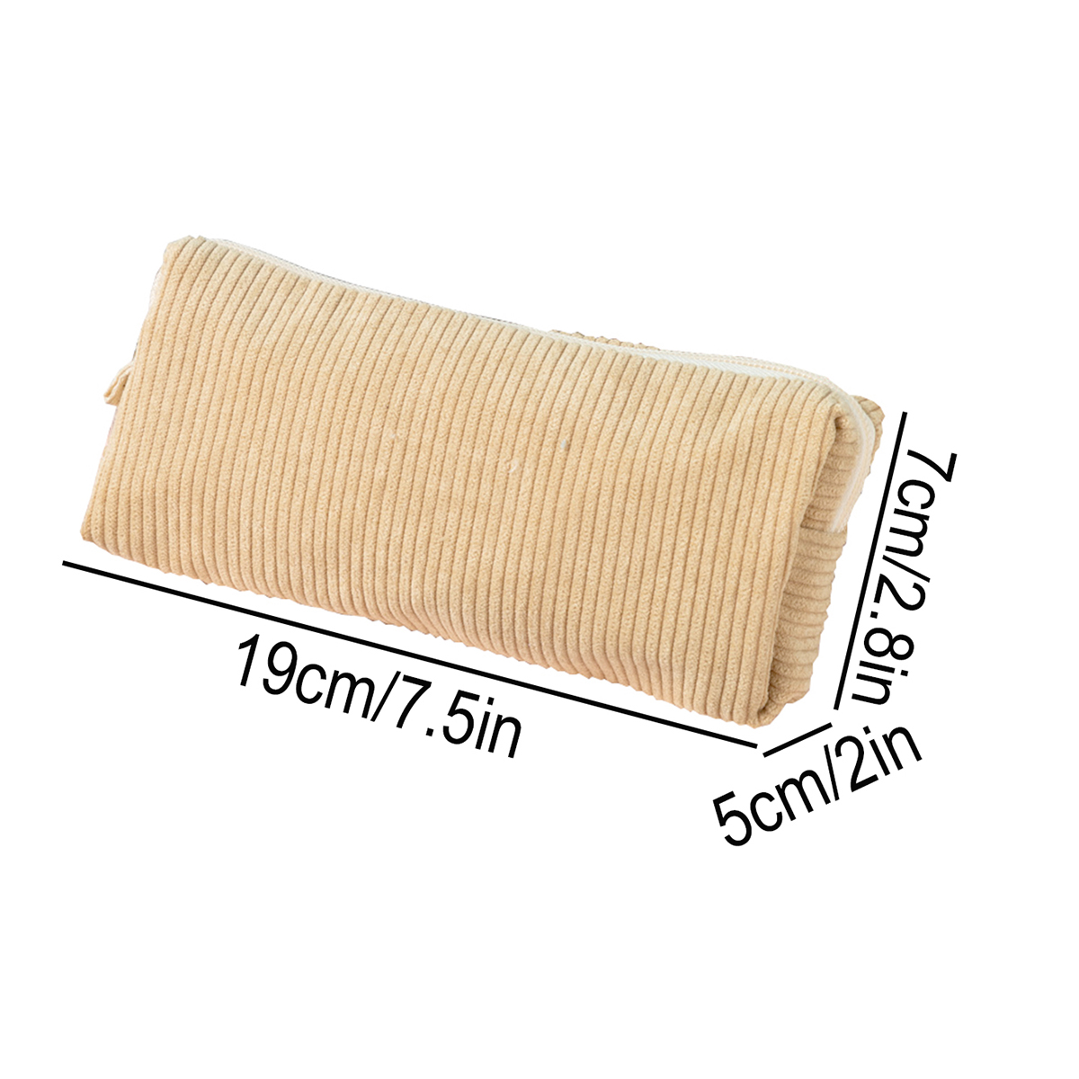 코듀로이 레트로 필통, 학생용 대용량 미적 펜 파우치  - Aesthetic Large Pencil Case Pouch 리뷰 및 가격
