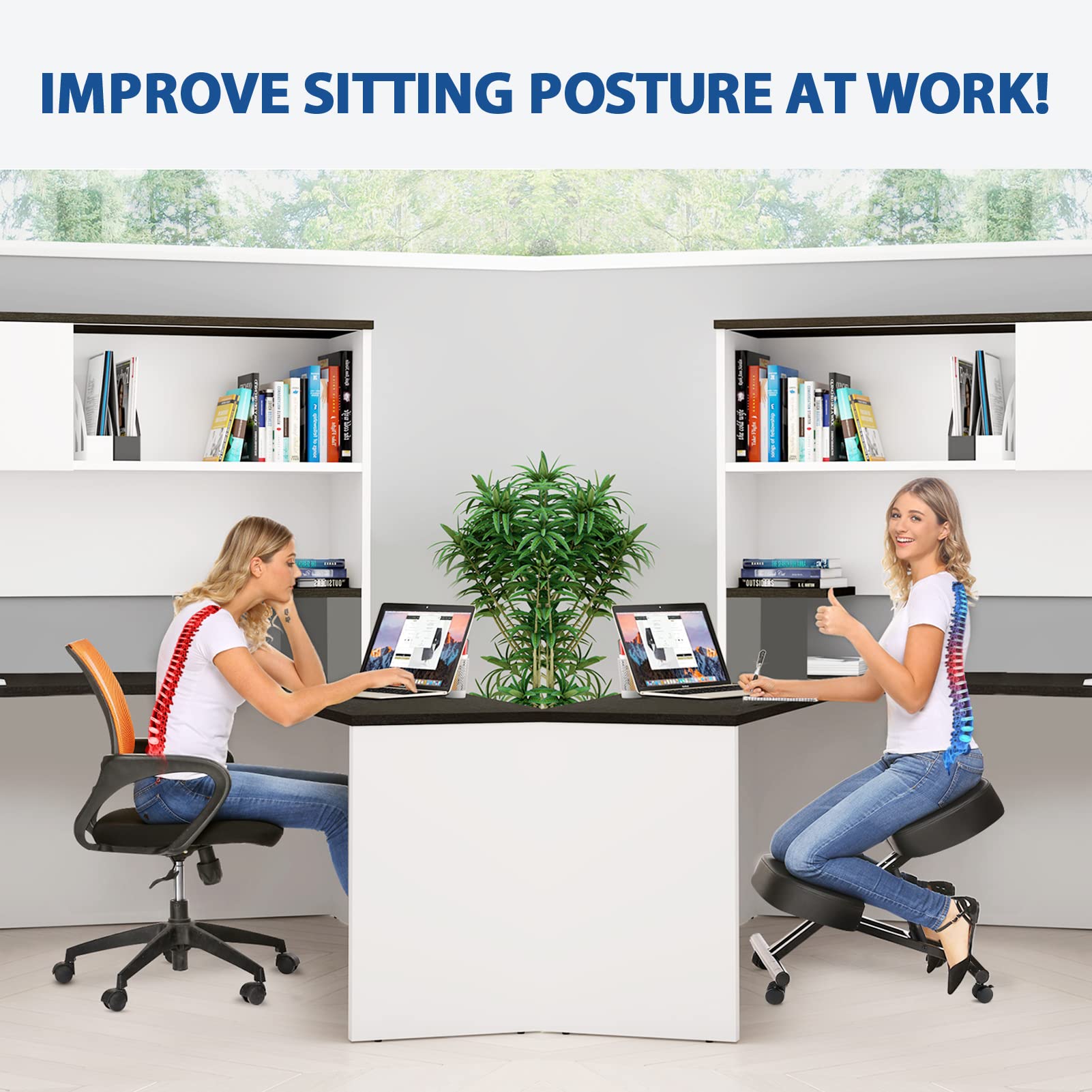 사무실용 인체공학적 무릎꿇이 의자, 가정 및 사무실용  - Office Furniture 리뷰 및 가격