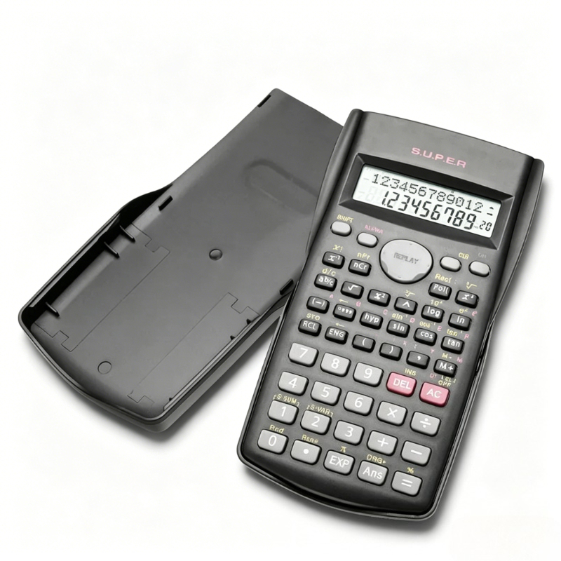 휴대용 2줄 과학 계산기 240가지 기능 학생용 휴대용 - Scientific Calculator For Secondary School 리뷰 및 가격