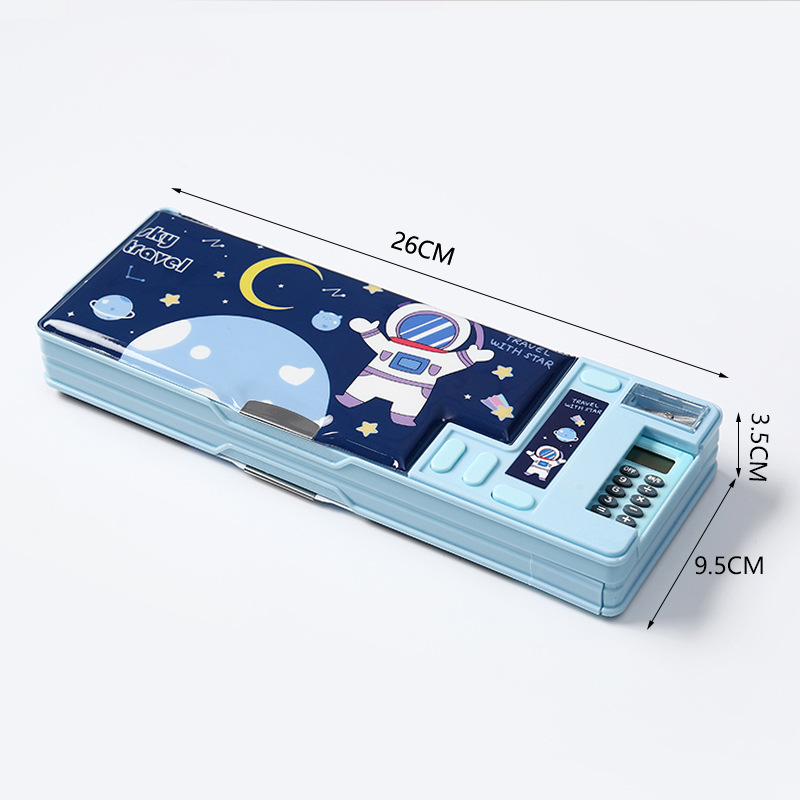 초등학생을위한 내장 계산기 플라스틱 문구 상자 양면 오 - Scientific Calculator For Secondary School 리뷰 및 가격