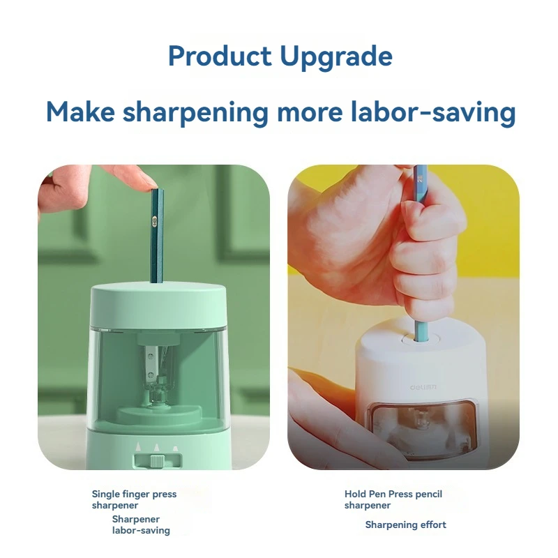 델리 VA3 그린 USB 배터리 듀얼 드라이브 전동 연 - Electric Pencil Sharpener Usb 리뷰 및 가격
