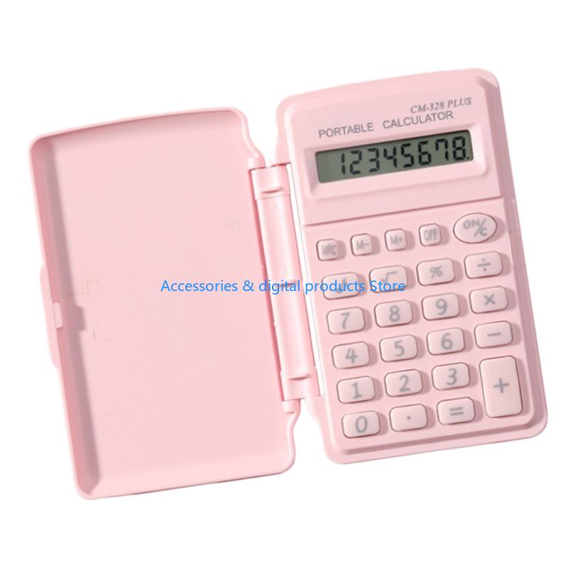 77JD 캔디 컬러 미니 계산기 8 자리 플랩 보호 과 - Scientific Calculator For Secondary School 리뷰 및 가격