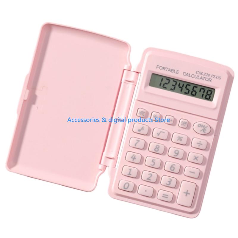 77JD 캔디 컬러 미니 계산기 8 자리 플랩 보호 과 - Scientific Calculator For Secondary School 리뷰 및 가격