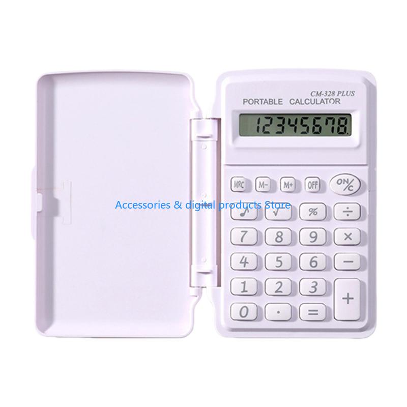 77JD 캔디 컬러 미니 계산기 8 자리 플랩 보호 과 - Scientific Calculator For Secondary School 리뷰 및 가격