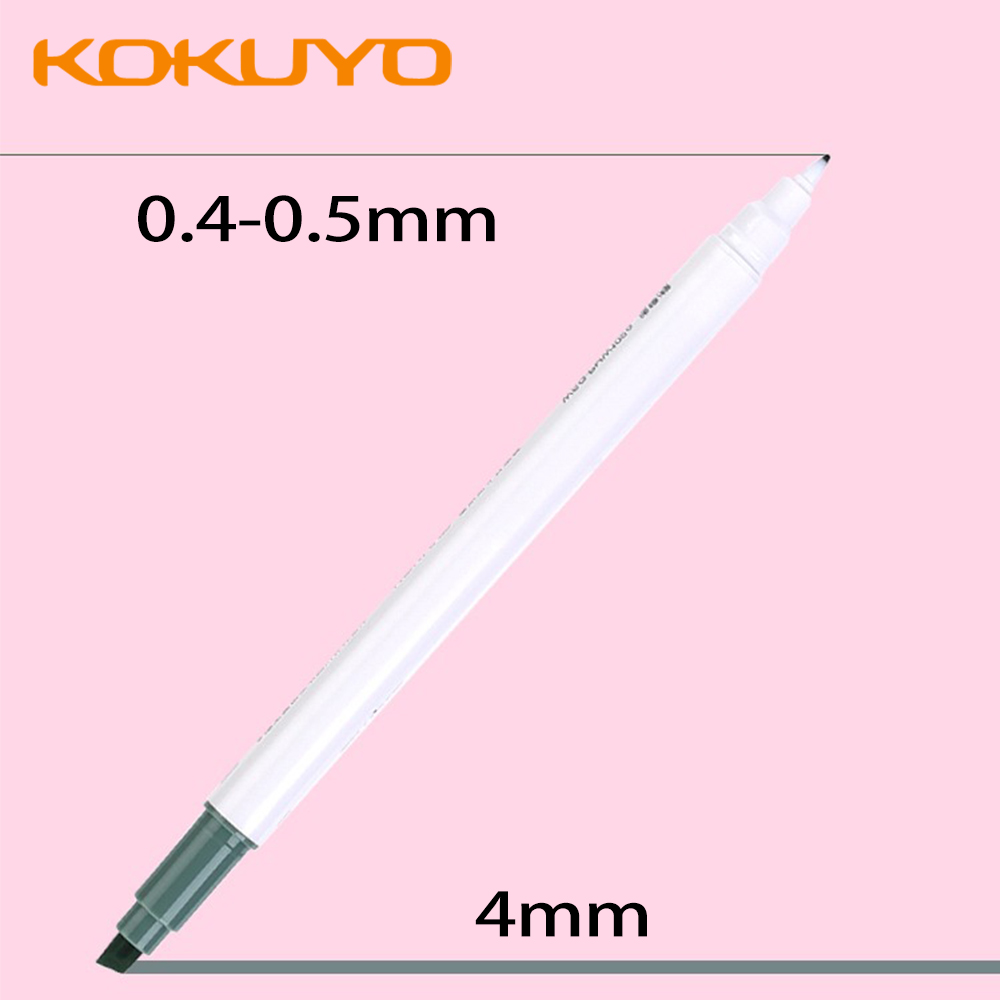 6 색/세트 새로운 일본 KOKUYO 양면 형광펜 소프 - Pastel Highlighter Set Double Ended 리뷰 및 가격