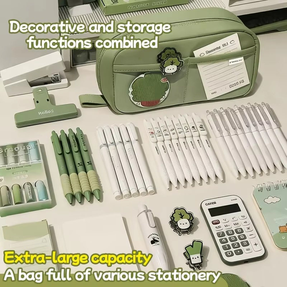 대용량 화산 모양 필통 다층 휴대용 문구 보관 가방 예 - Aesthetic Large Pencil Case Pouch 리뷰 및 가격