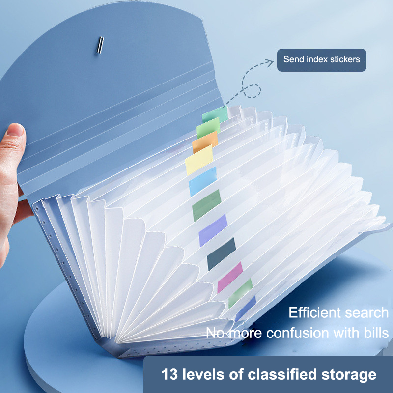✰ ✪ 13포켓 확장 파일 폴더 아코디언 문서 정리함  - Expandable Accordion File Folder 13 Pockets 리뷰 및 가격
