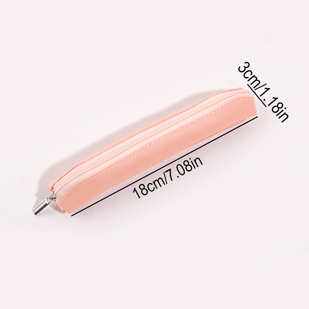 개인화 된 사용자 정의 텍스트 연필 케이스 편지지 PU - School Supplies 리뷰 및 가격