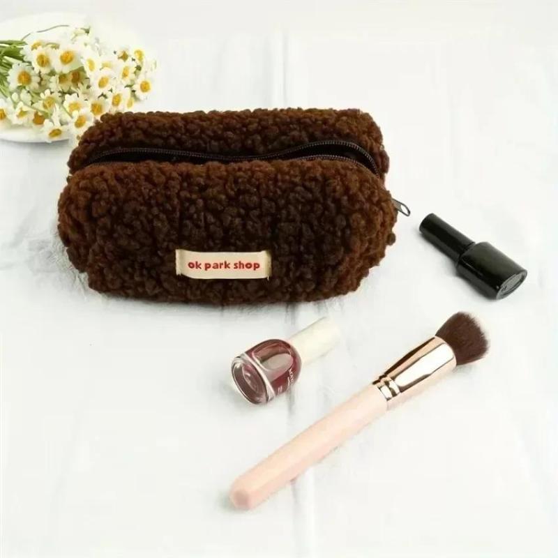 2026 양털 플러시 수납 가방 심플하고 미적 디자인의 - Aesthetic Large Pencil Case Pouch 리뷰 및 가격