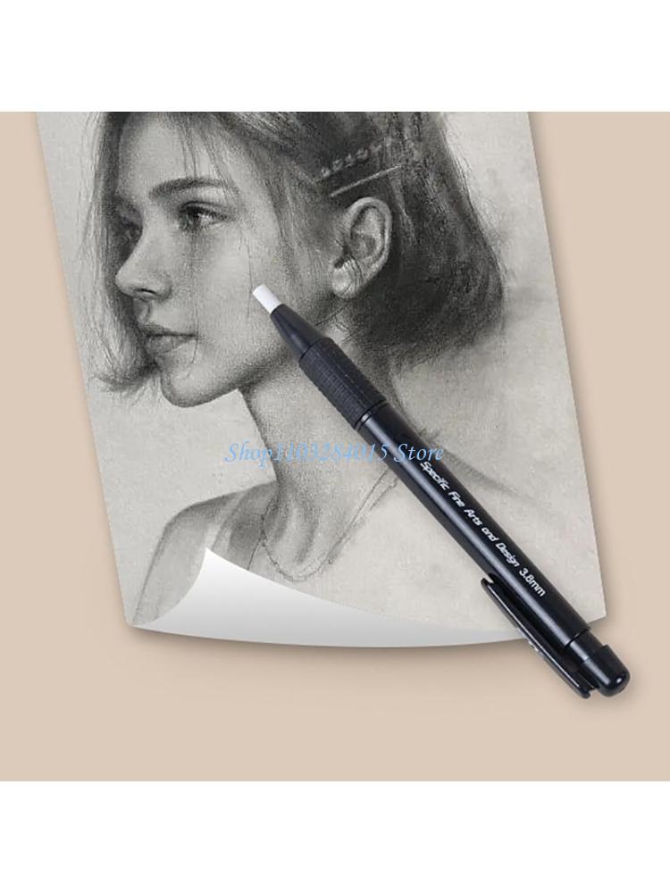 R6FF 개폐식 클릭 지우개 펜 5 리필 드로잉 학교  - Retractable Eraser Pen Click 리뷰 및 가격