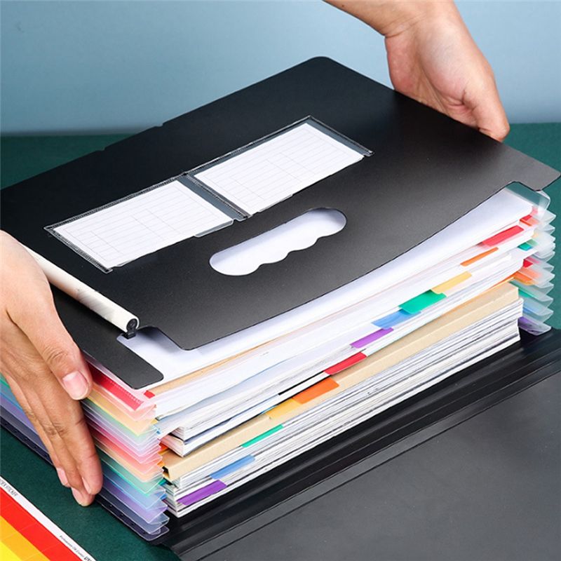 1개 13포켓 확장 파일 폴더 스탠딩 아코디언 폴더 P - Expandable Accordion File Folder 13 Pockets 리뷰 및 가격