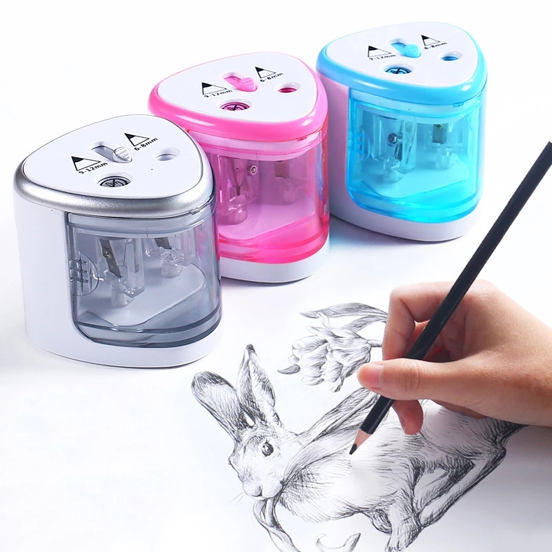 자동 연필 깎이 2 홀 전기 터치 스위치 연필 깎이 편 - Electric Pencil Sharpener Usb 리뷰 및 가격