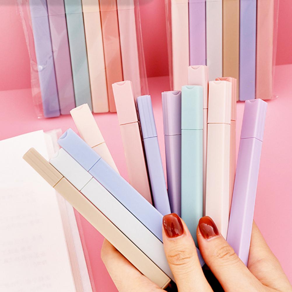 다채로운 형광펜 6개 파스텔 형광펜 세트 저널링용 듀얼 - Pastel Highlighter Set Double Ended 리뷰 및 가격