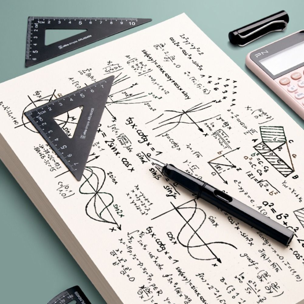 40/100 매 A4 B5 초안 용지 가로줄 빈 산술  - Scientific Calculator For Secondary School 리뷰 및 가격